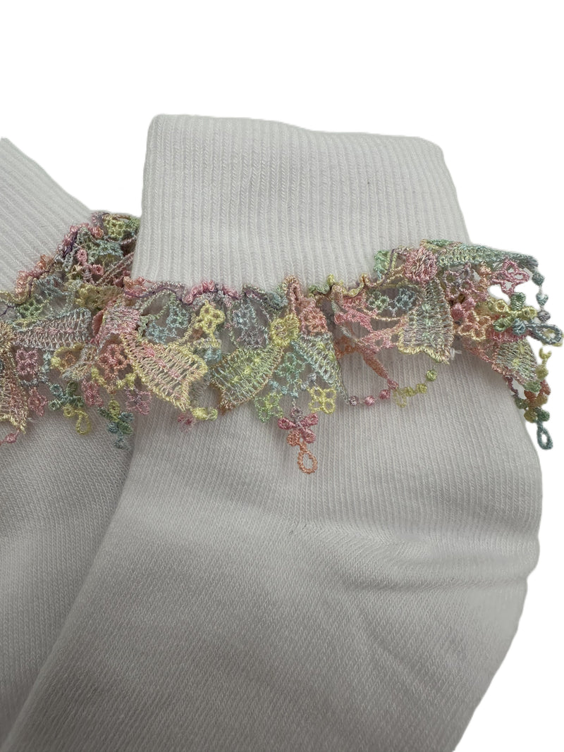 Lace Trim Socks
