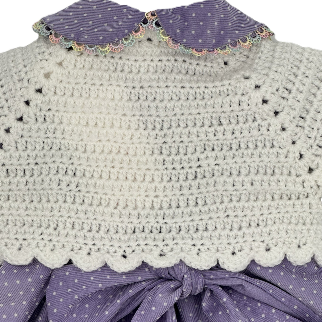Corduroy Dress Lavender - Charlotte