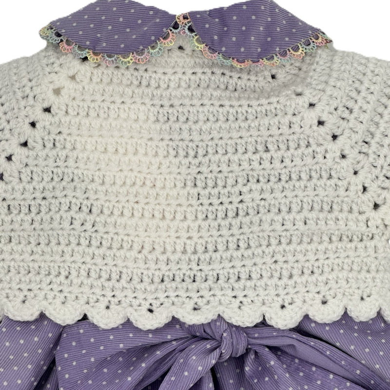 Corduroy Dress Lavender - Charlotte