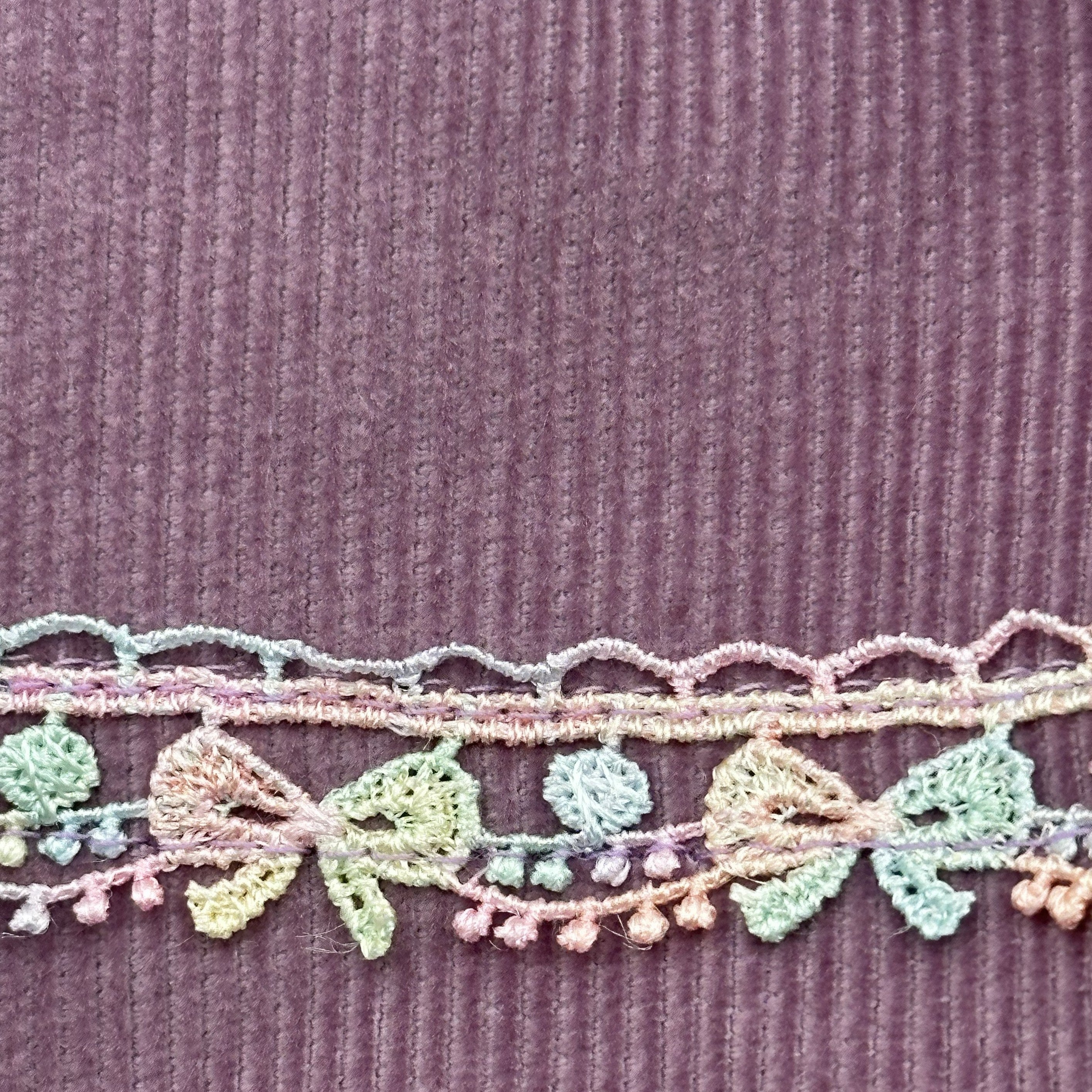 Corduroy Dress Mauve - Bessie