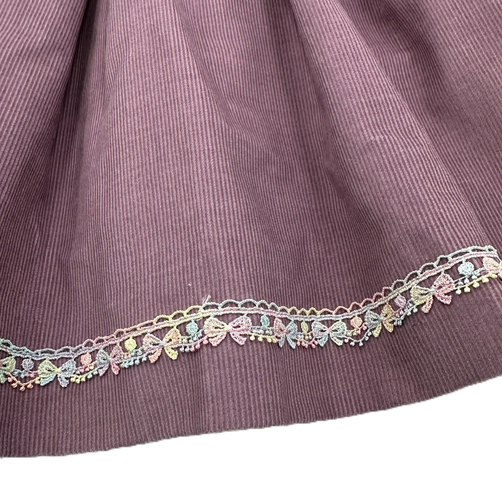 Corduroy Dress Mauve - Bessie