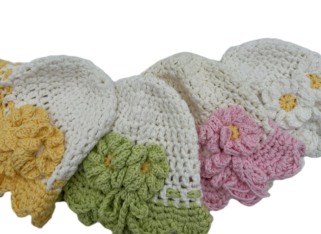Cotton Crochet Hats