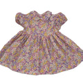 1950s Inspired Girls Dress in Pink Lilac Floral - Charlotte