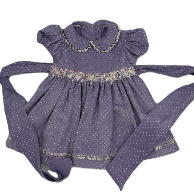 Corduroy Dress Lavender - Charlotte