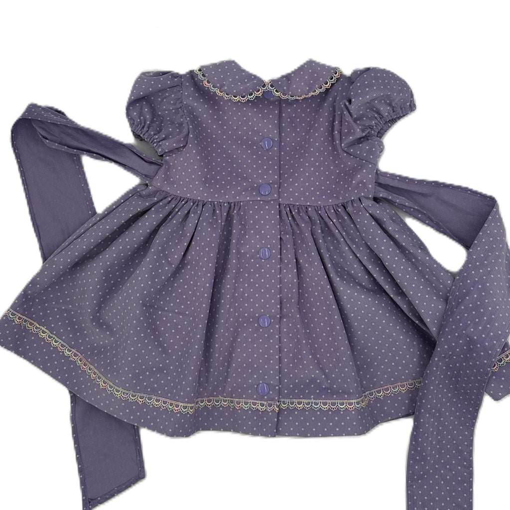 Corduroy Dress Lavender - Charlotte