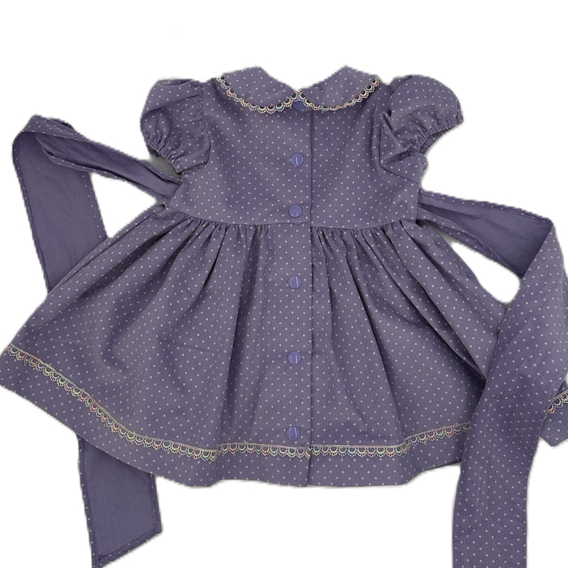 Corduroy Dress Lavender - Charlotte