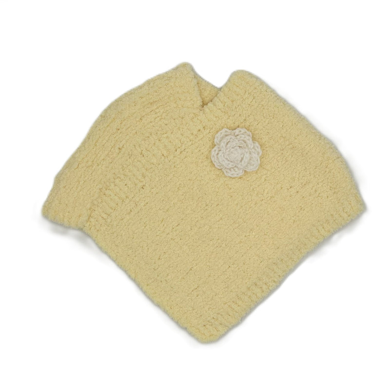 Hand Knitted Fluffy Ponchos