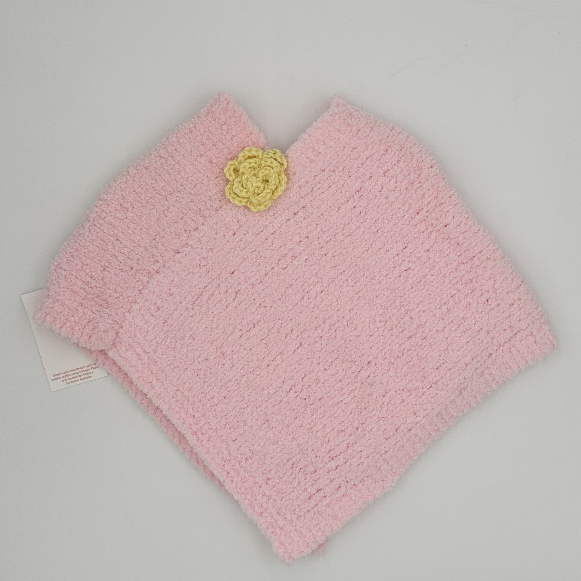 Hand Knitted Fluffy Ponchos