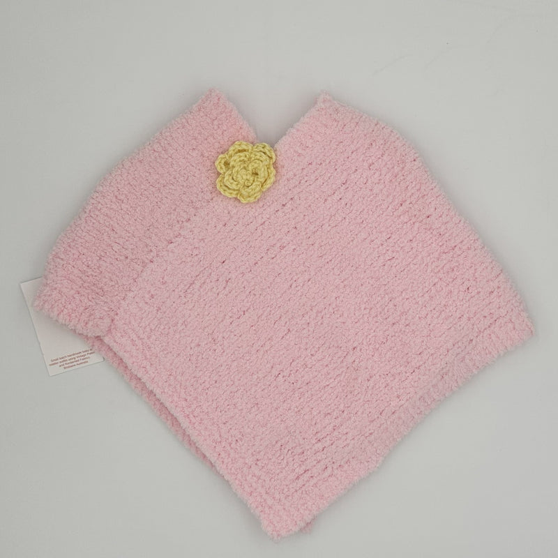 Hand Knitted Fluffy Ponchos
