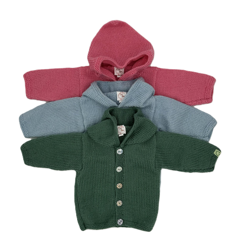 Hand Knitted Hoodies