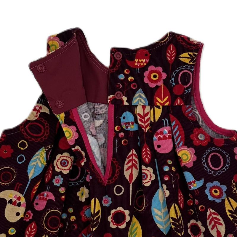 Dress Corduroy Print - Freya