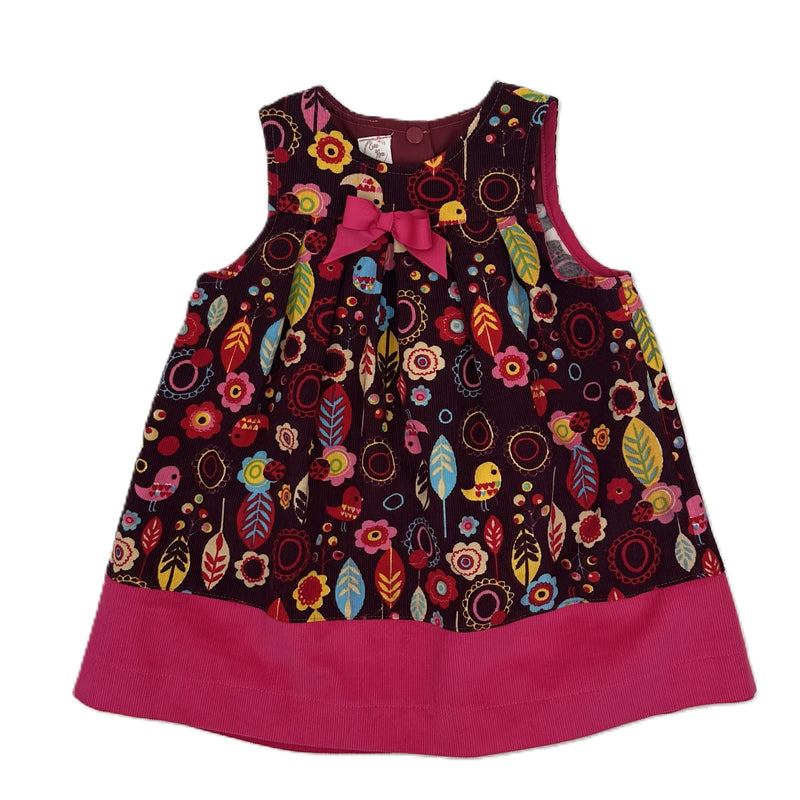 Dress Corduroy Print - Freya