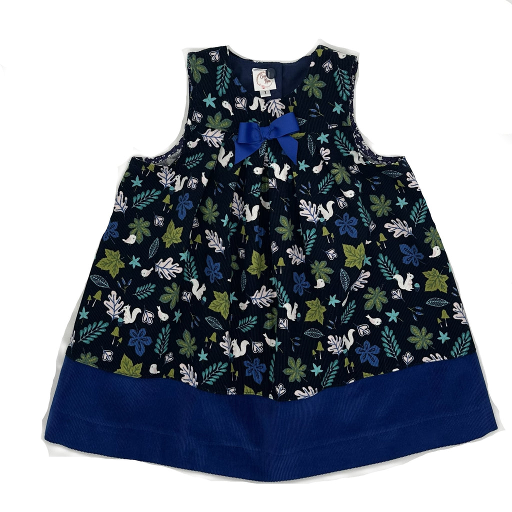 Dress Corduroy Print - Freya