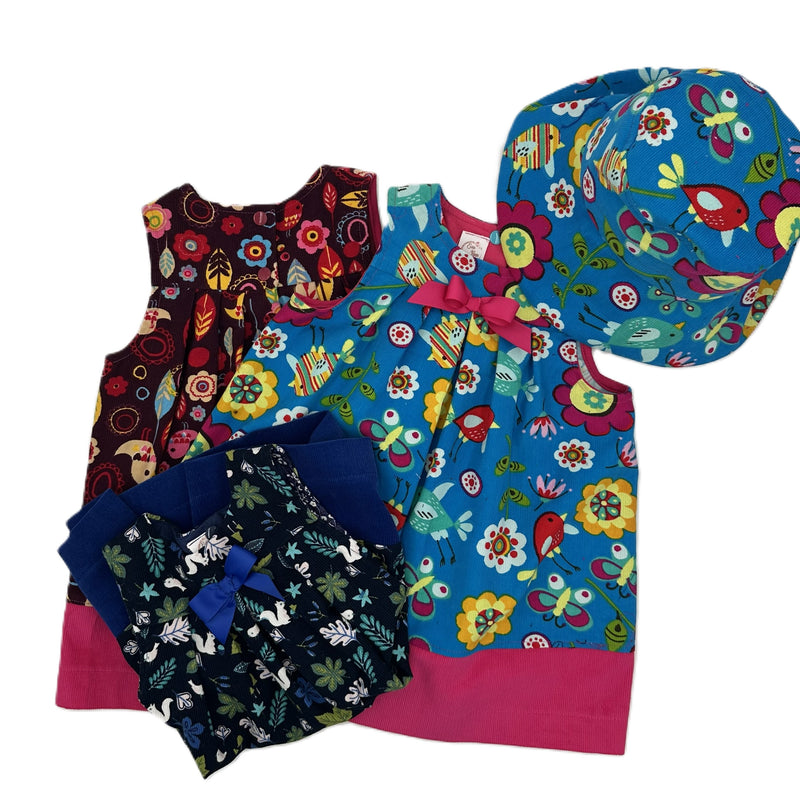 Dress Corduroy Print - Freya