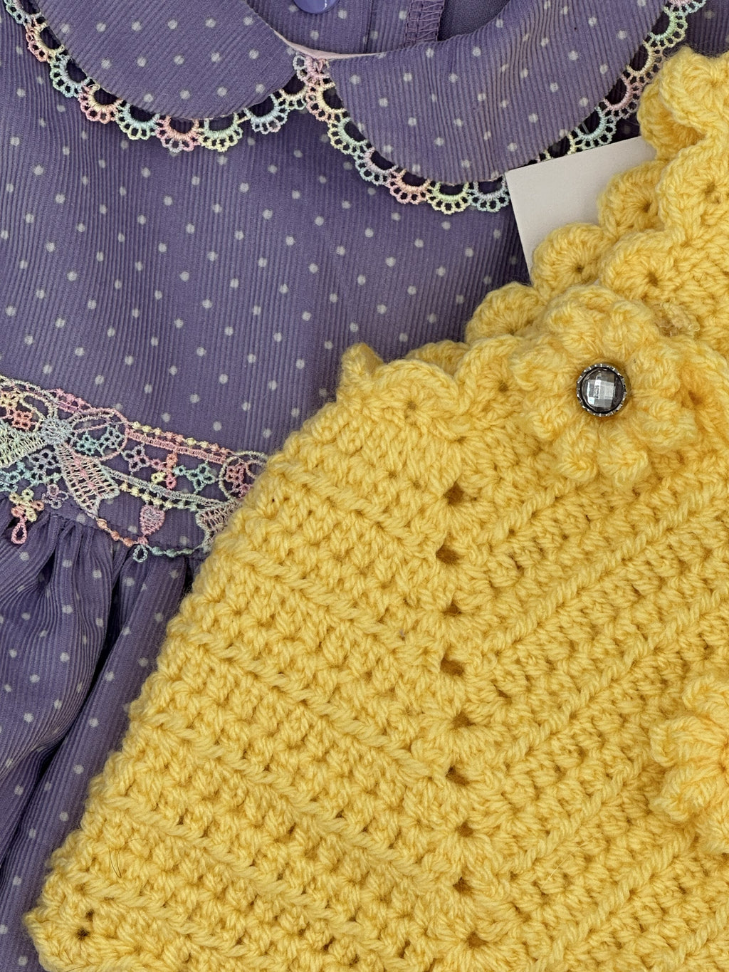 Corduroy Dress Lavender - Charlotte