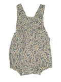1950s Style Romper in Cream Bunny Print - Georgie