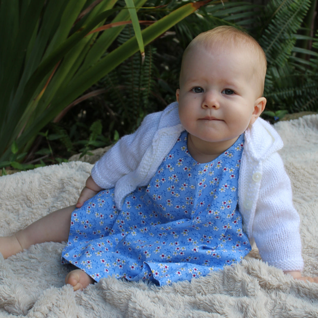 1960s inspired A Line Dress Daisy Print - Lucy Dress