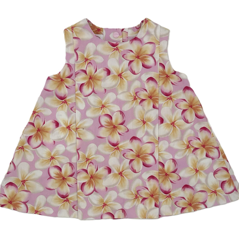 1960s inspired A Line Dress in Frangipani Print - Lucy