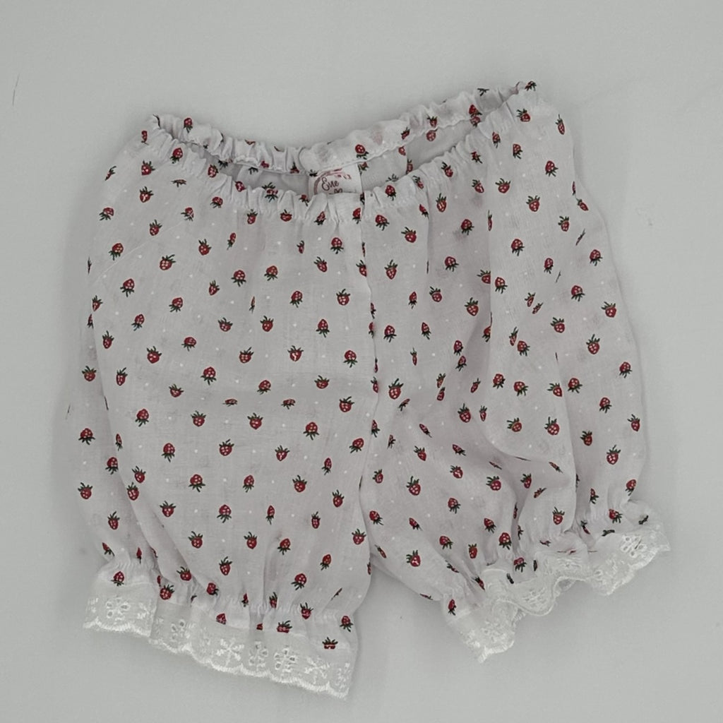 Strawberry Willow vintage angel top and knickers set for baby girl