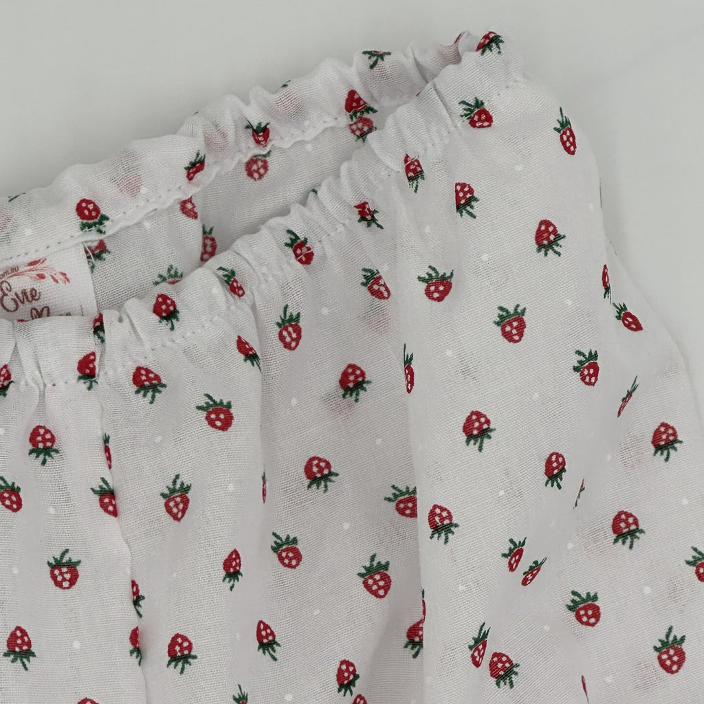 Strawberry Willow vintage angel top and knickers set for baby girl