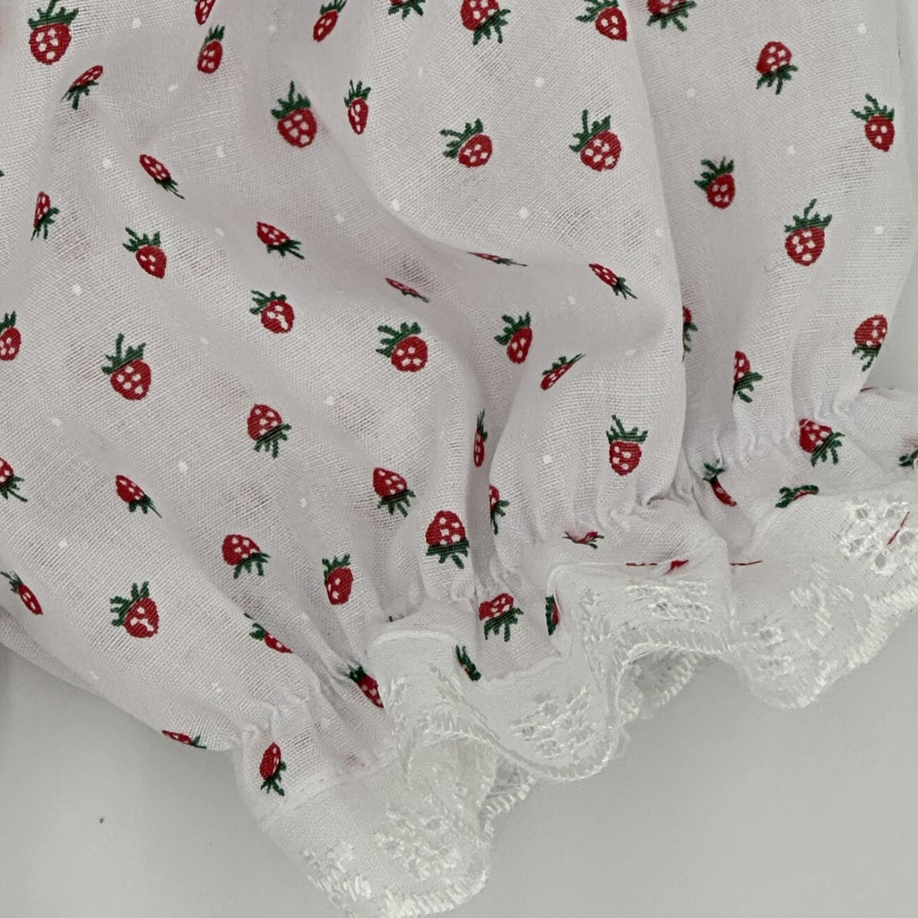 Strawberry Willow vintage angel top and knickers set for baby girl