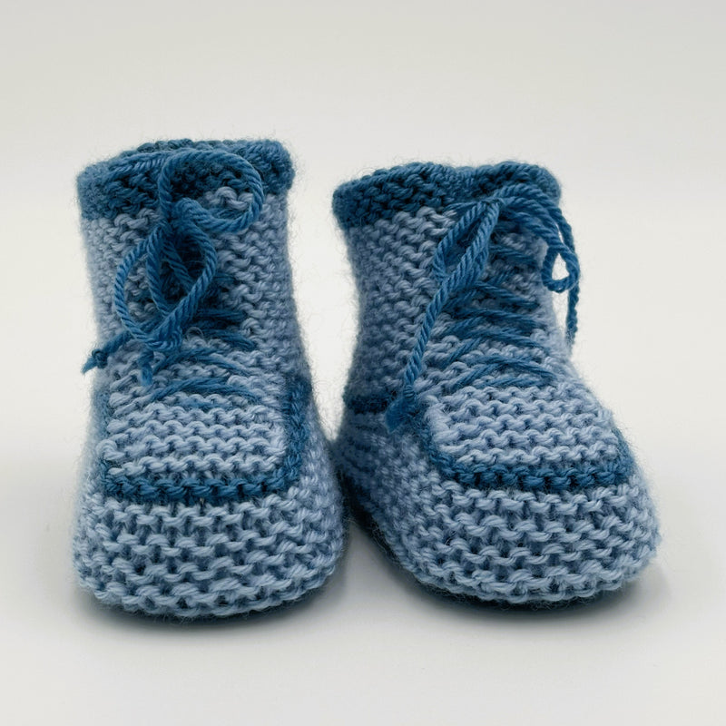 Hand Knit - Baby Bootees