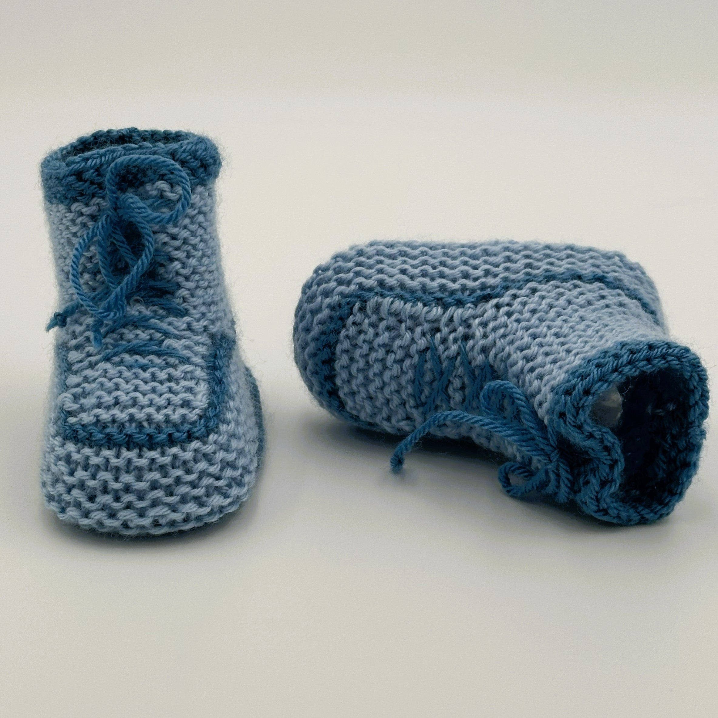 Hand Knit - Baby Bootees