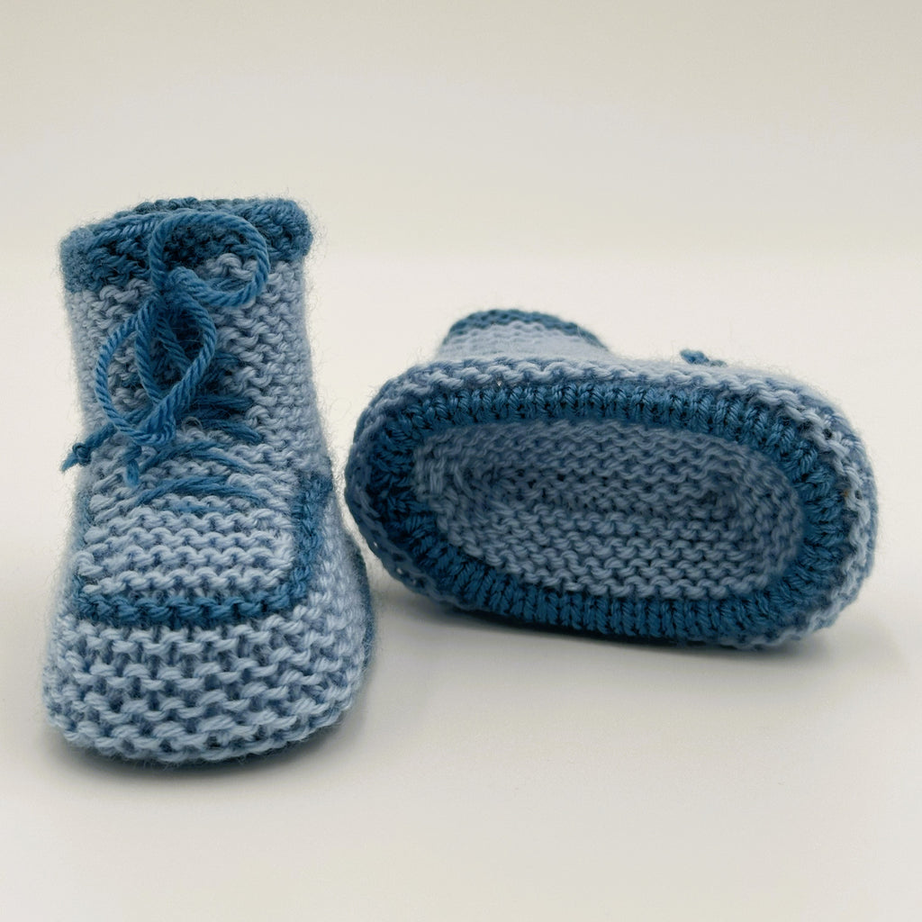 Hand Knit - Baby Bootees