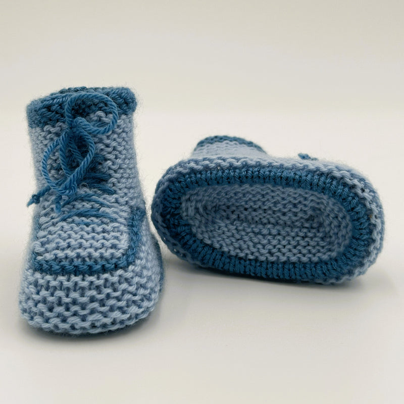 Hand Knit - Baby Bootees