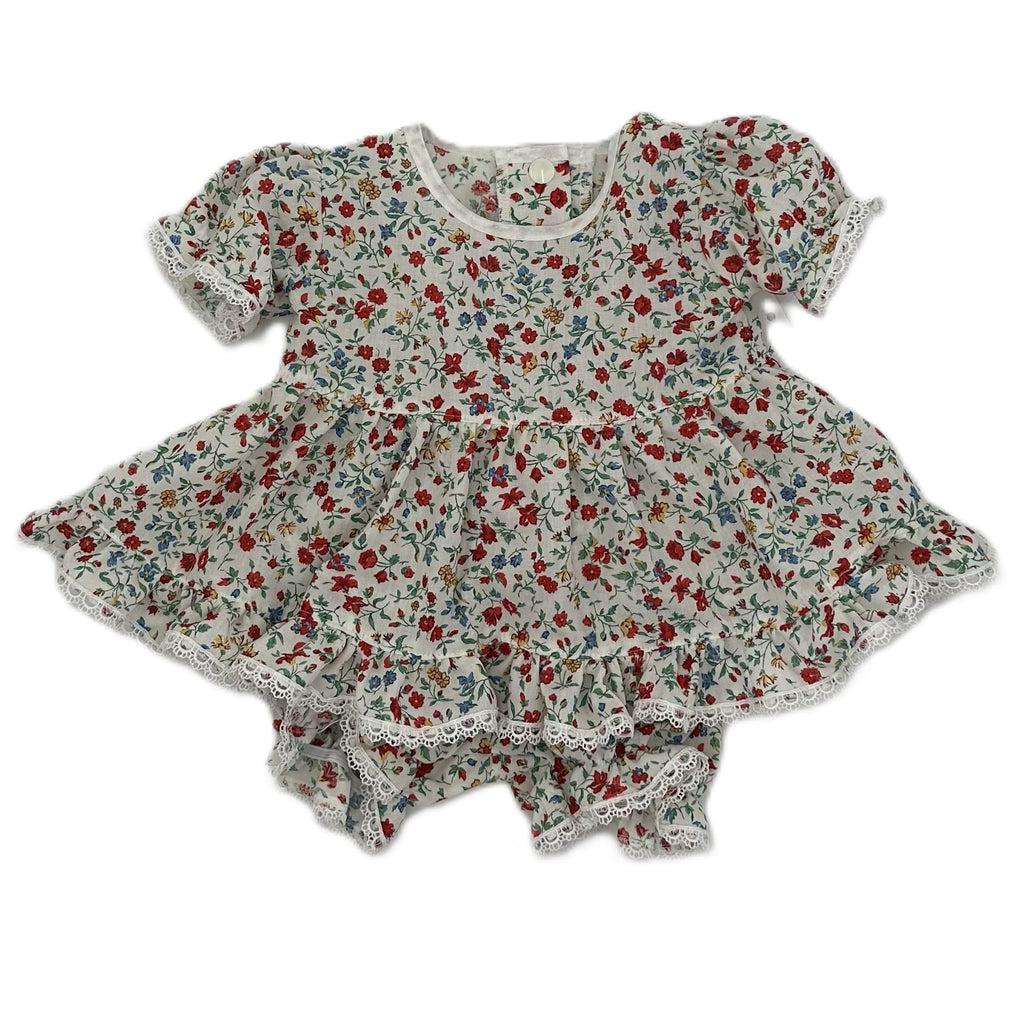 Top and Knickers Set Dainty Vintage Floral - Willow