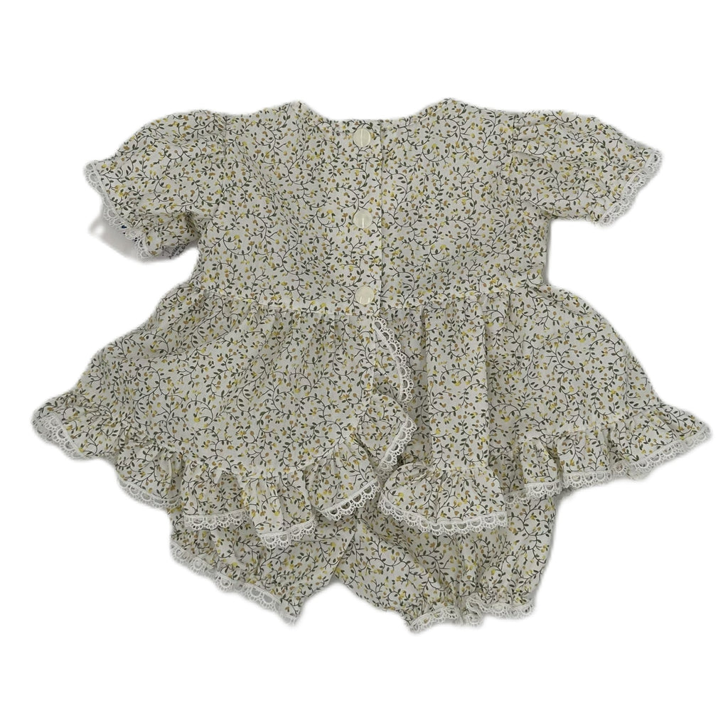Top and Knickers Set Lemon Print - Willow