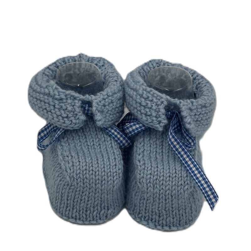 Hand Knit - Baby Bootees