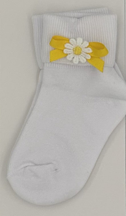 Cotton Baby Lace Trim Socks